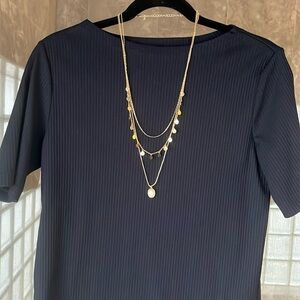 Mango Semi-precious stone combination necklace. NWOT